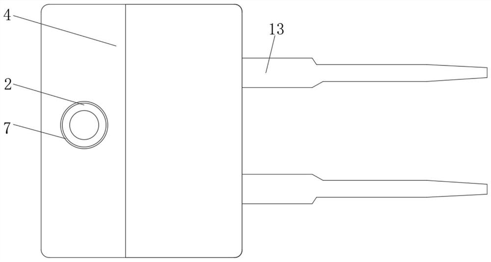 Plastic package diode with good heat dissipation and diode chip protection