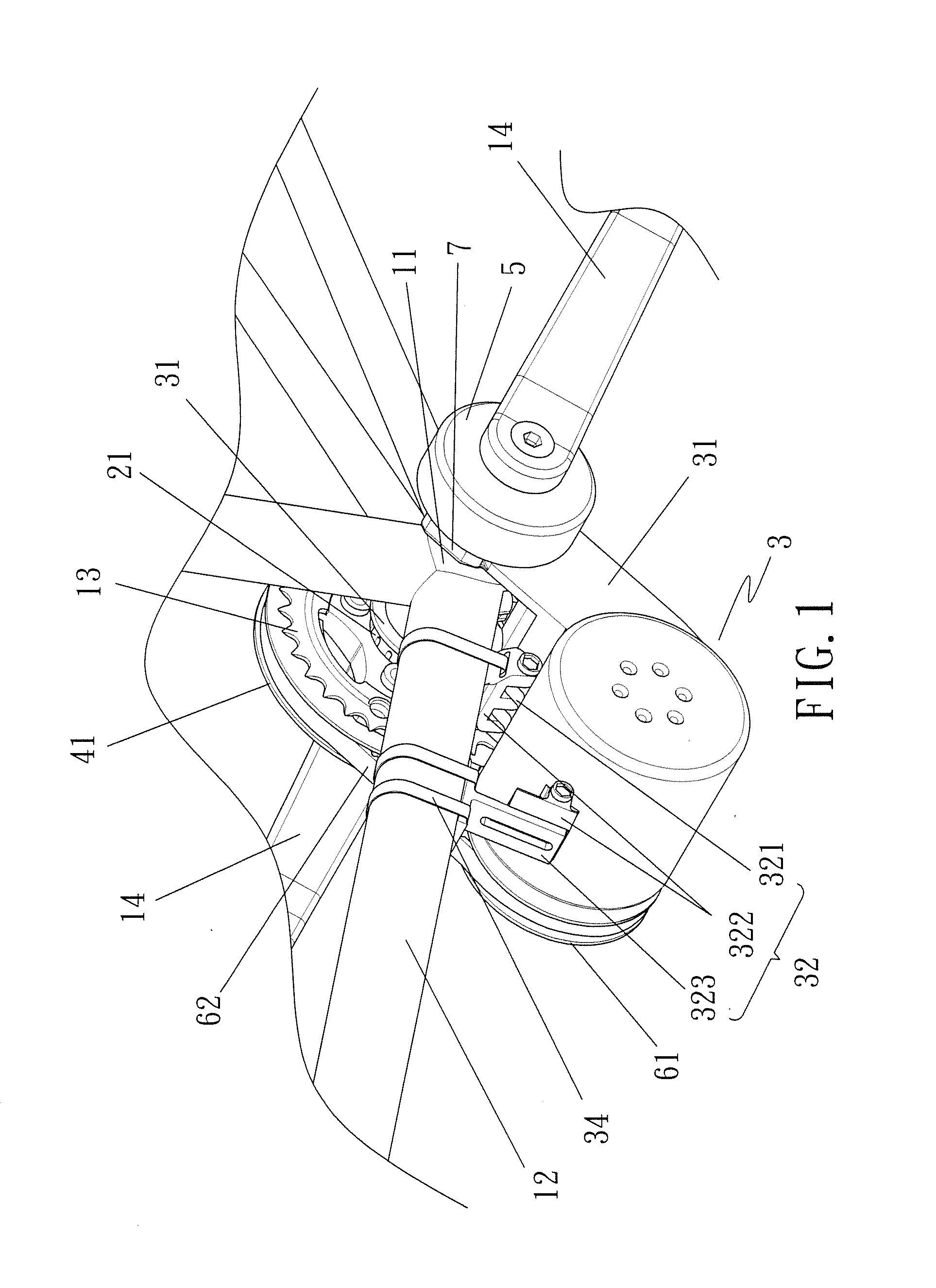 Bicycle transmission device