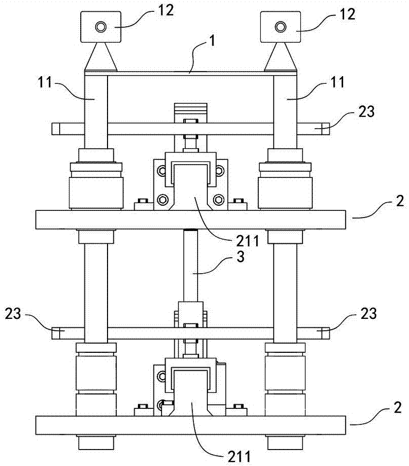 Pole-climbing robot and track deviation rectifying method thereof