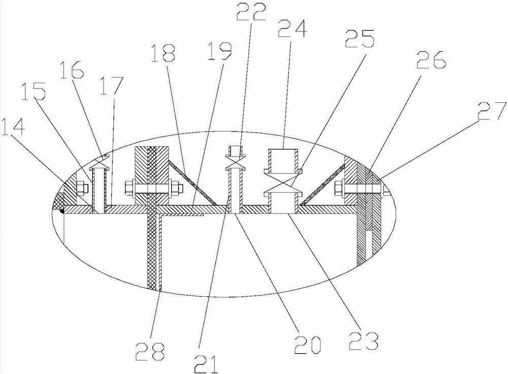 Slurry shield starting tunnel portal sealing structure and construction method thereof