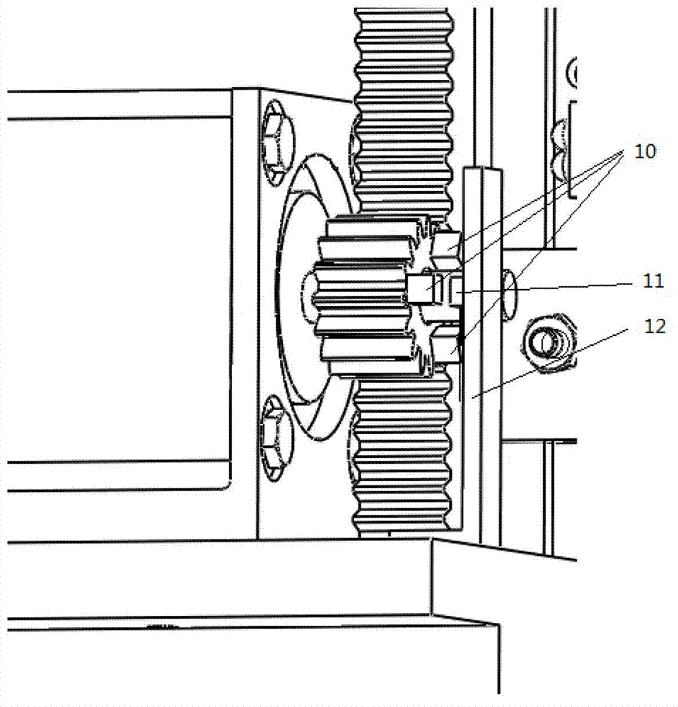 Safeguard device for charging port of electric automobile charging pile