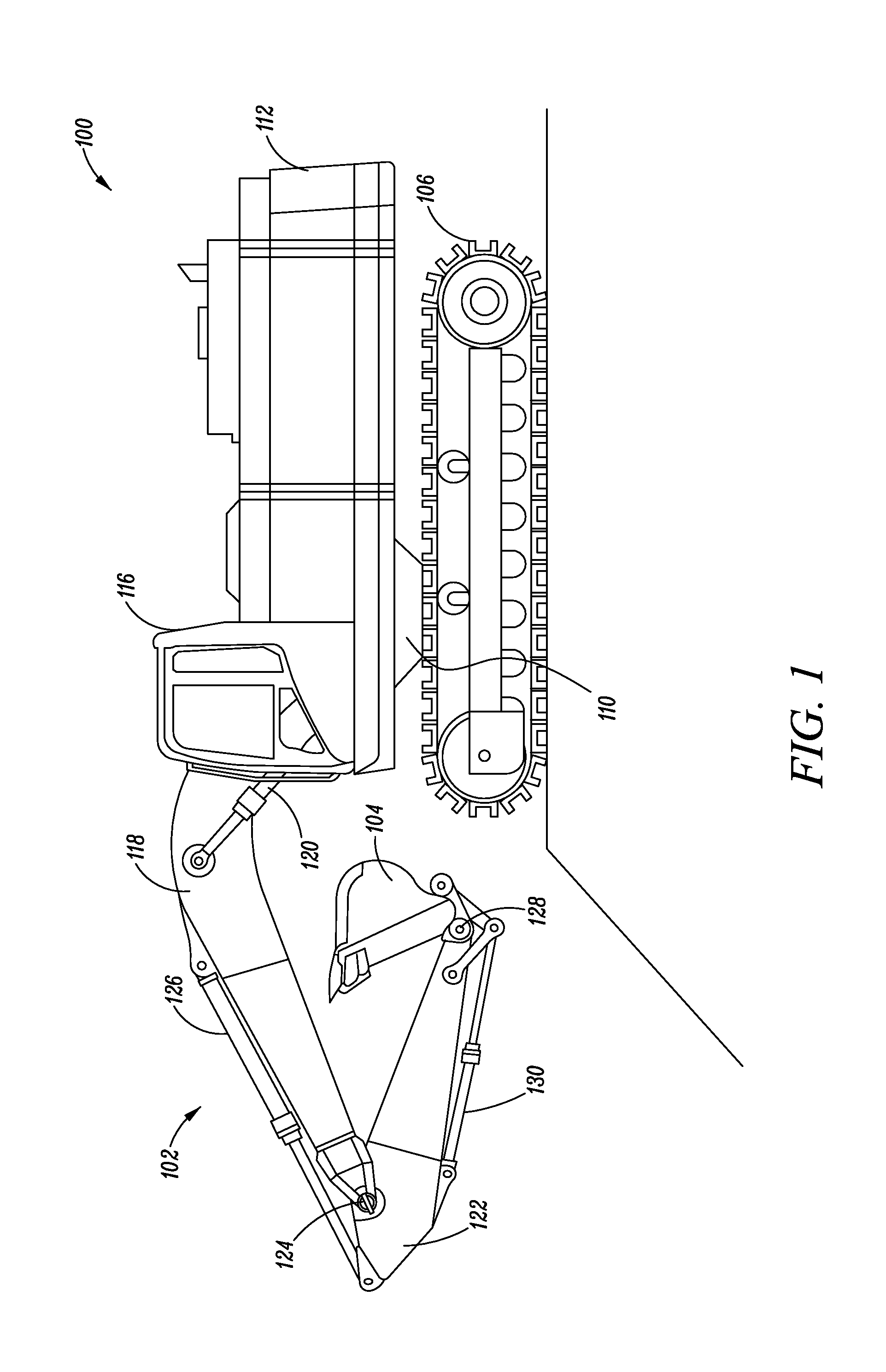 Hydraulic system for machine