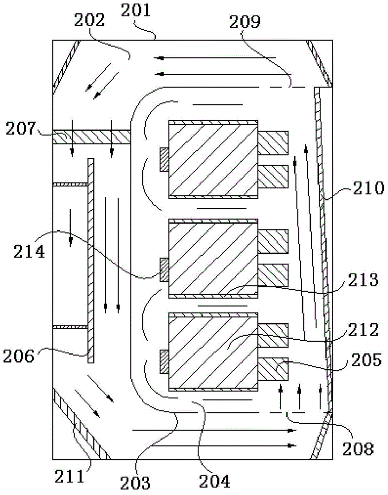 Microorganism culture instrument and temperature control system thereof