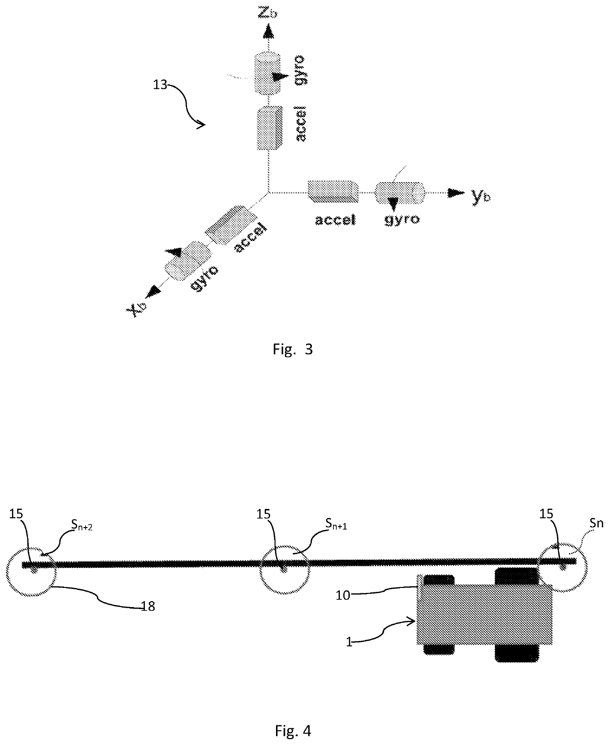 Method for recording and predicting position data for a self-propelled wheeled vehicle