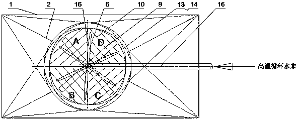 A regenerative cooling tower and its operation control method