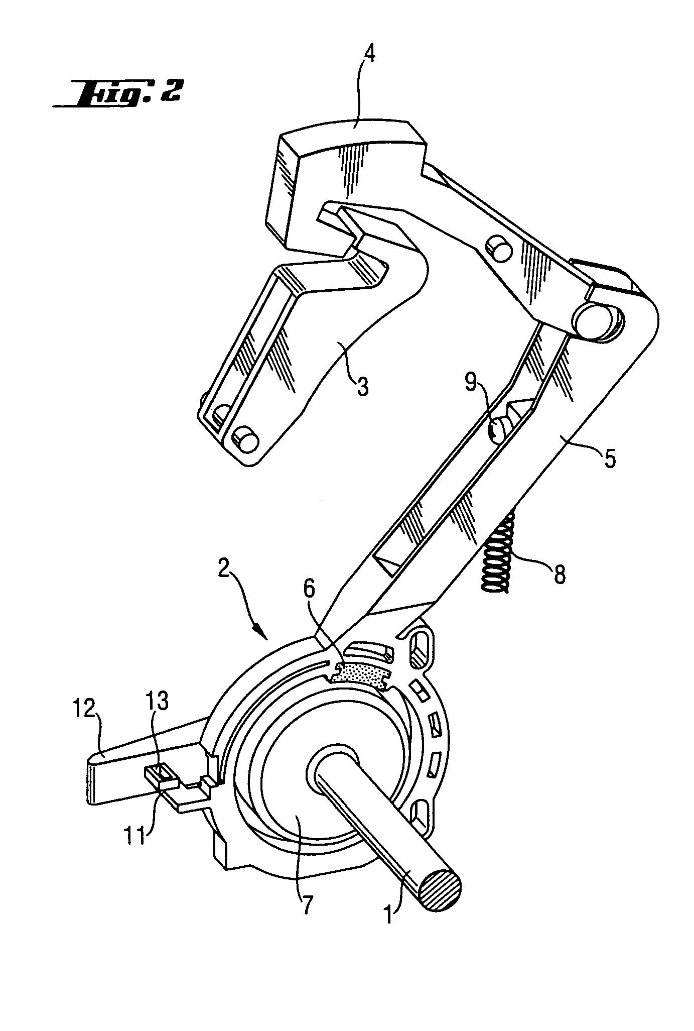 Electric power tool with locking mechanism