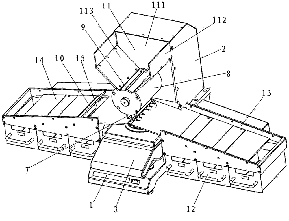 Cigarette weight sorting device
