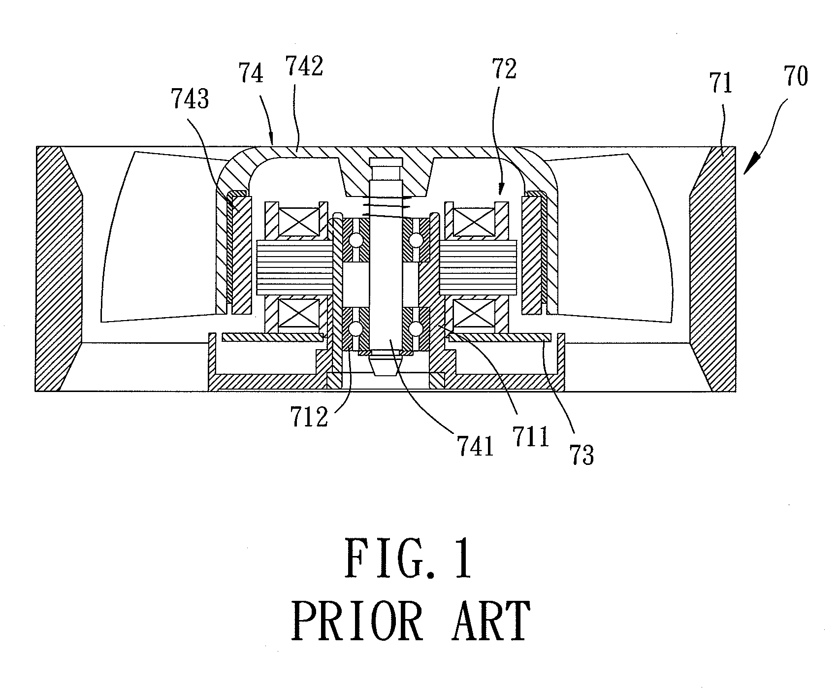 Inner-Rotor-Type Heat Dissipating Fan