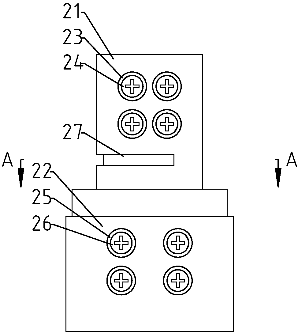 Metering box outgoing line plugging device for user self-service wiring