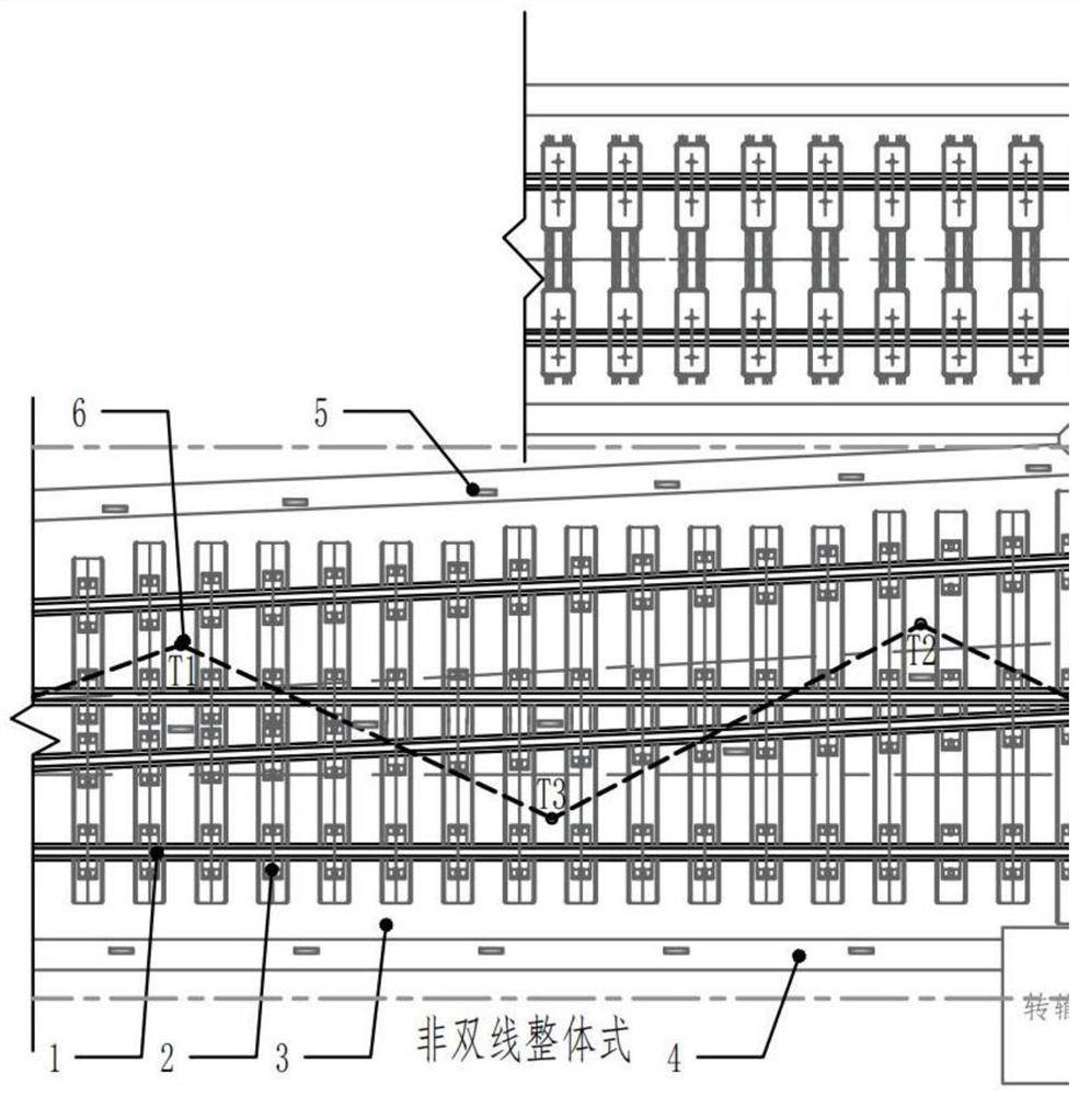 Accurate lifting method for settlement ballastless crossover turnout of operating high-speed rail