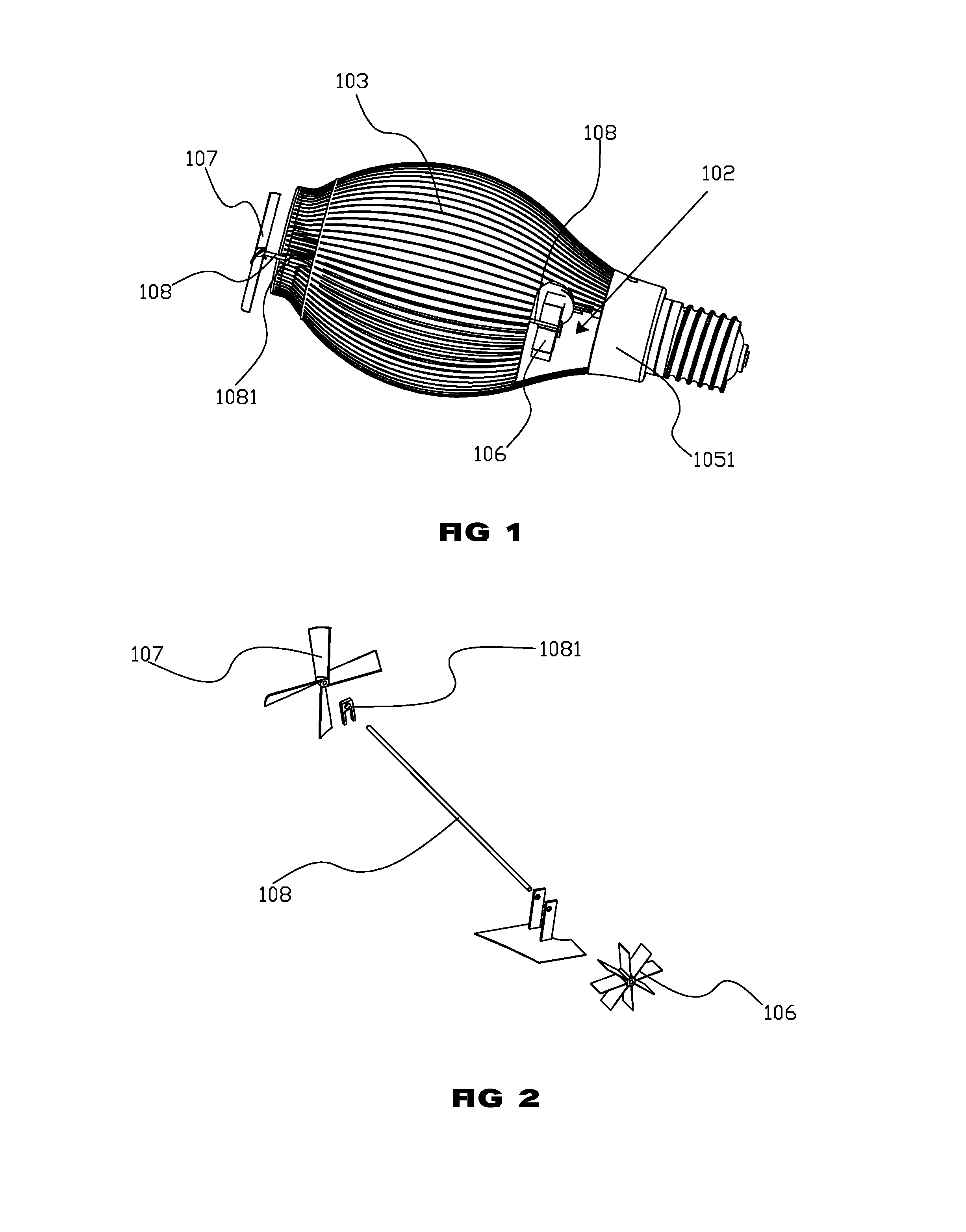 LED Street Lamp and a Street Lamp Fixing Device