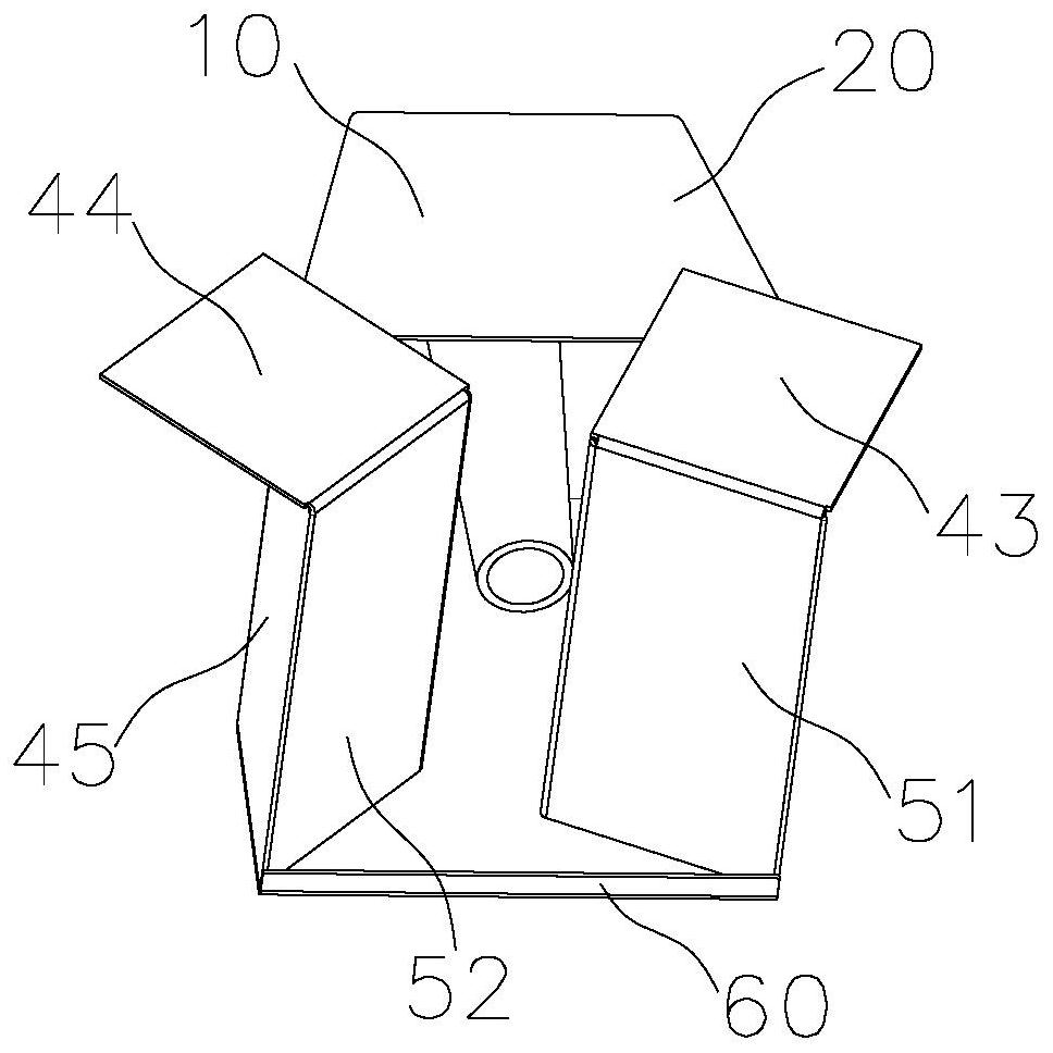 Water filling nozzle protection device for passenger train, carriage and passenger train