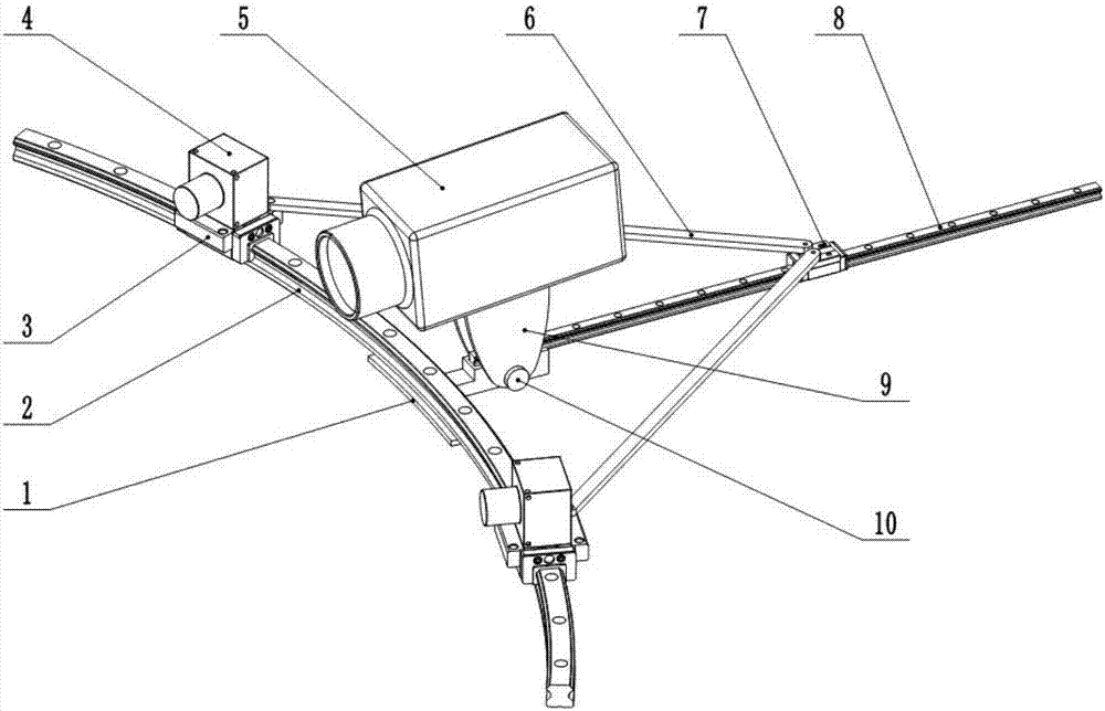 Three-dimensional scanner frame