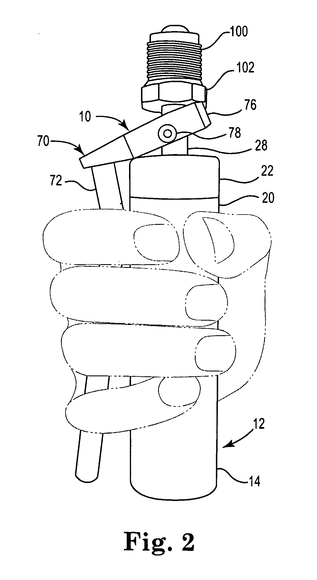 Hydrostatic test tool and method of use