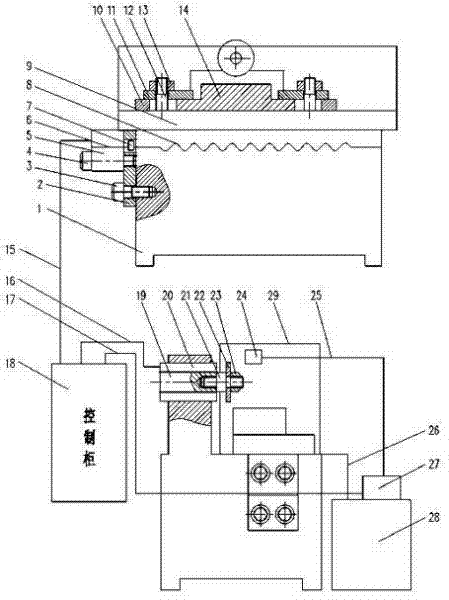 Processing device for directly grinding inclined groove and straight groove of plunger piston