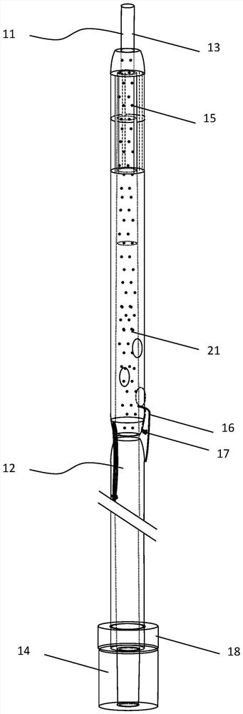 Displacement-proof and easy-to-recover biliary support tube and implantation device