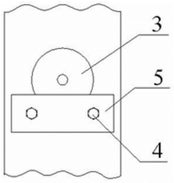 A pin connection structure