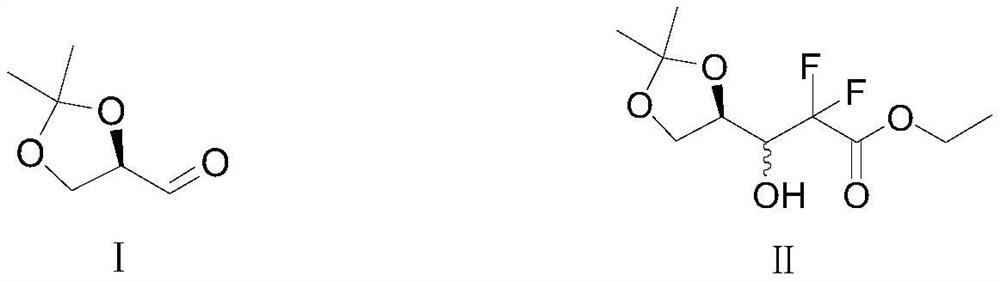 A kind of method utilizing chiral catalyst to prepare gemcitabine intermediate