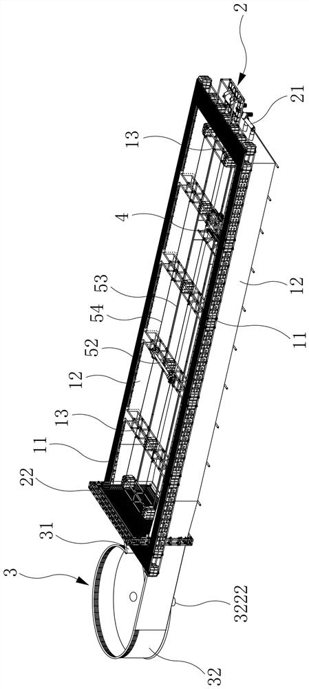 Dirt cleaning device and method for pond intensive culture net cage
