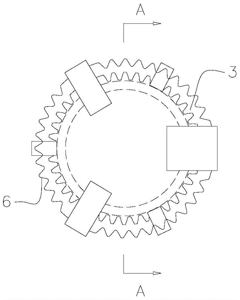 Disc-shaped flow-distributing damping float valve tower disc