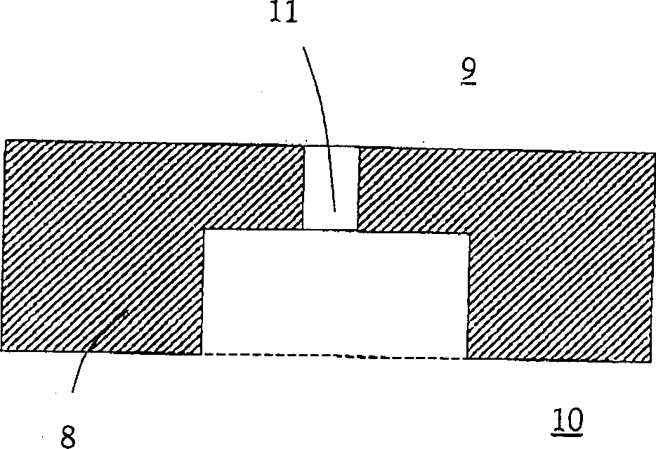 Open spinning appst. having air static force radial bearing for spinning rotor