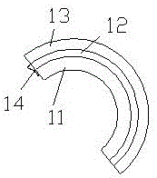 An anemorumbometer in windy, snowy and ice weather