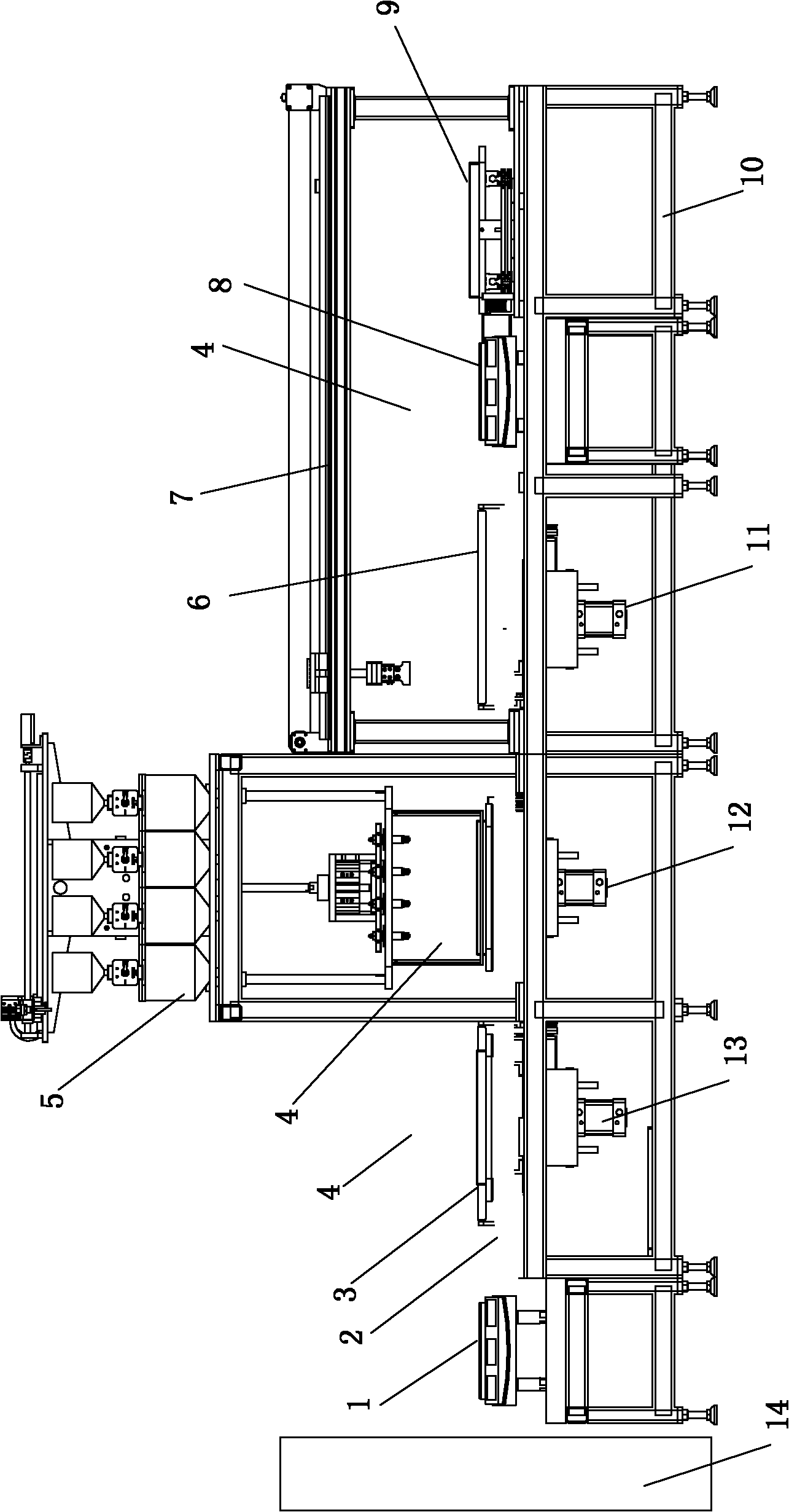 Automatic filling machine for battery and battery filling method