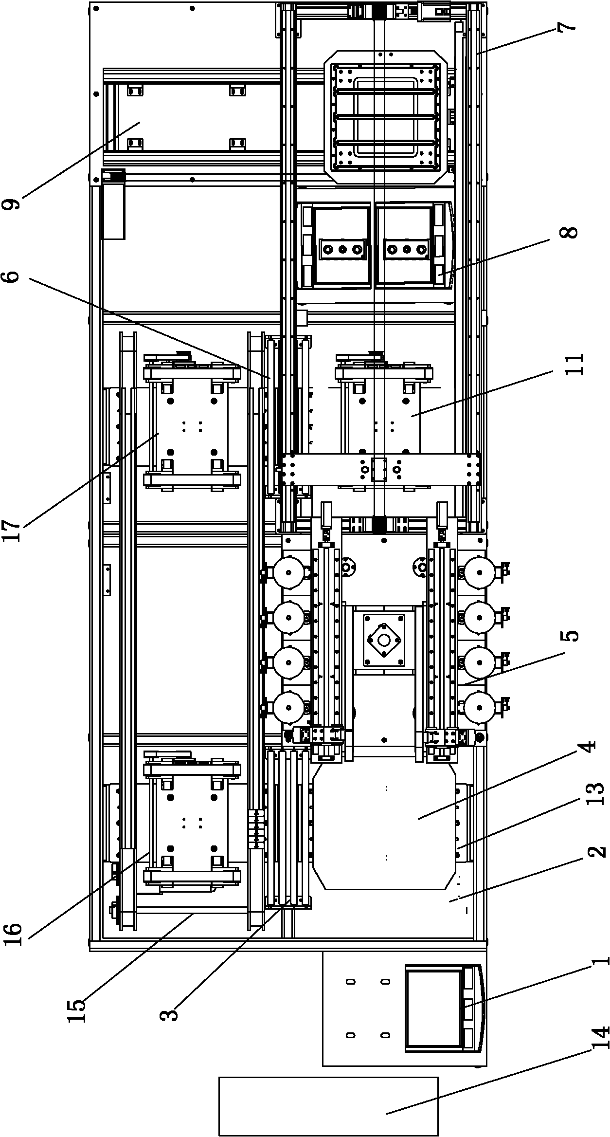 Automatic filling machine for battery and battery filling method