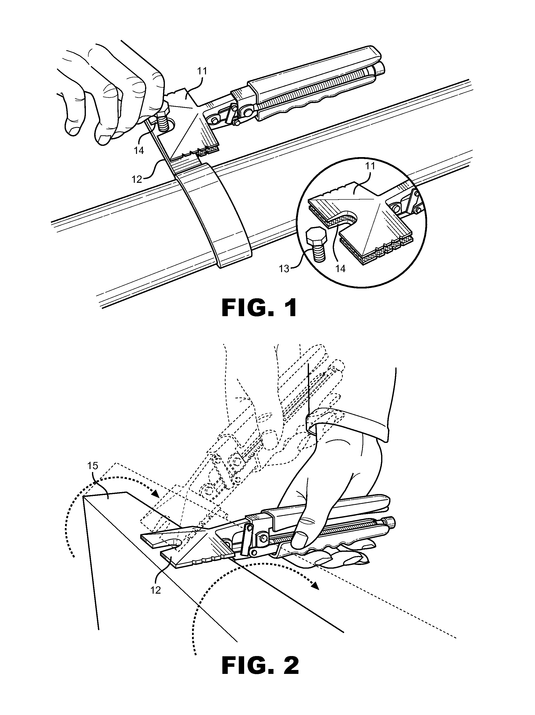 Locking strap holder-seamer