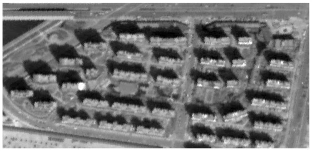 Method for predicting building height by using satellite images