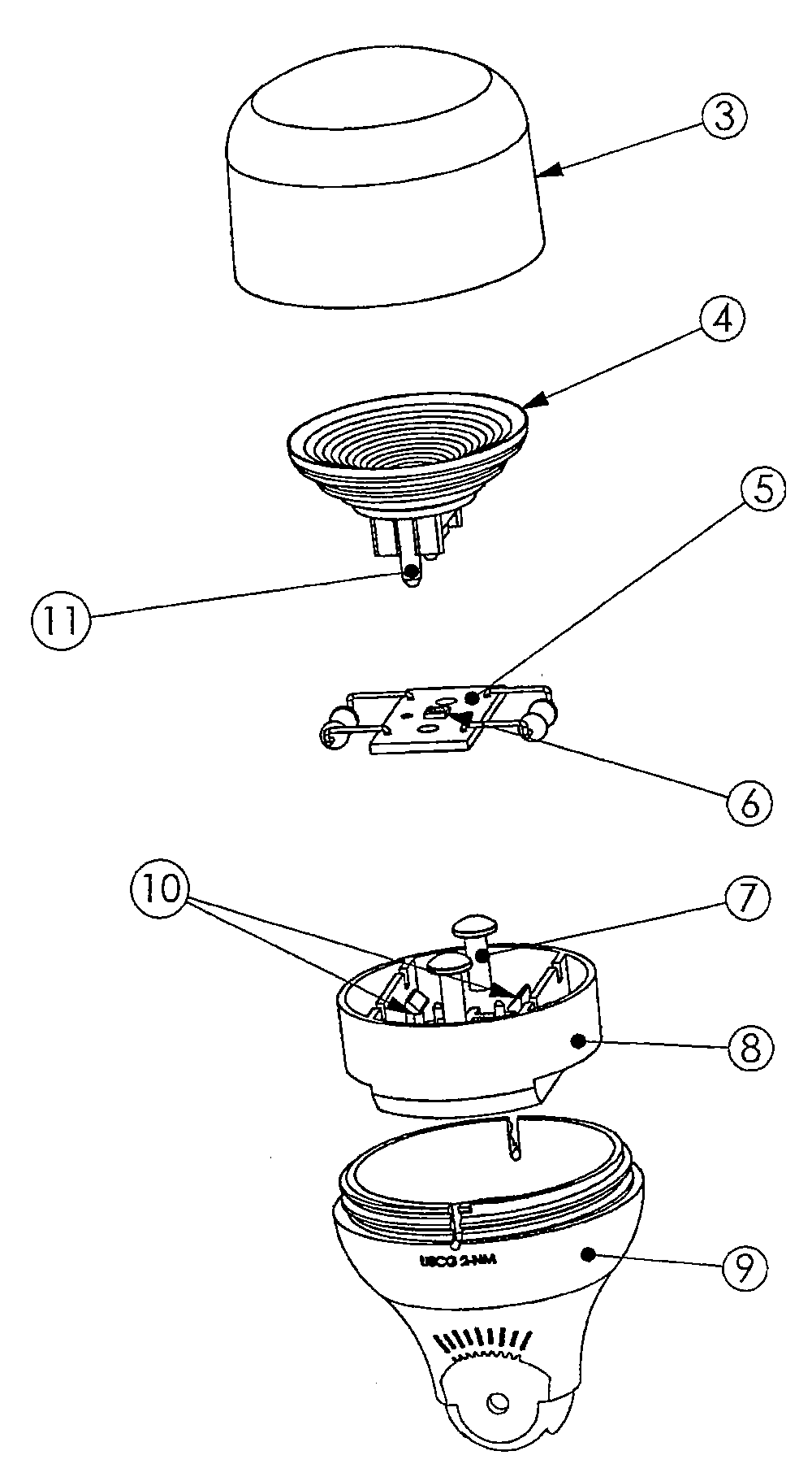 Method and Apparatus for Creating High Efficiency Radial Circular Lighting Distributions From a Hemispherical Lambertian Source