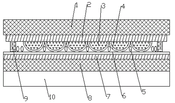 Displayer capable of being switched between 2D and 3D and preparation method thereof