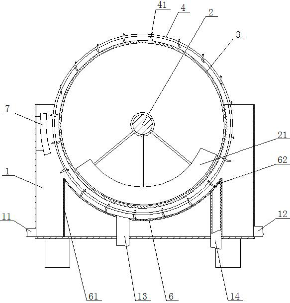 A kind of multifunctional magnetic separator for polyamide production