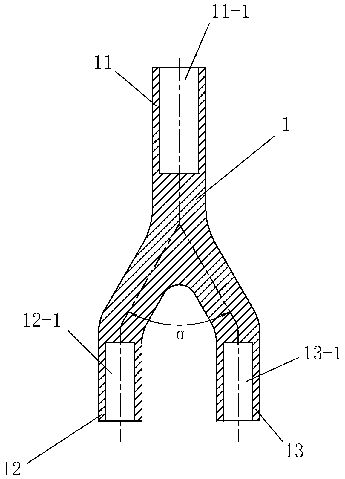 Pre-branched cable and manufacturing method thereof
