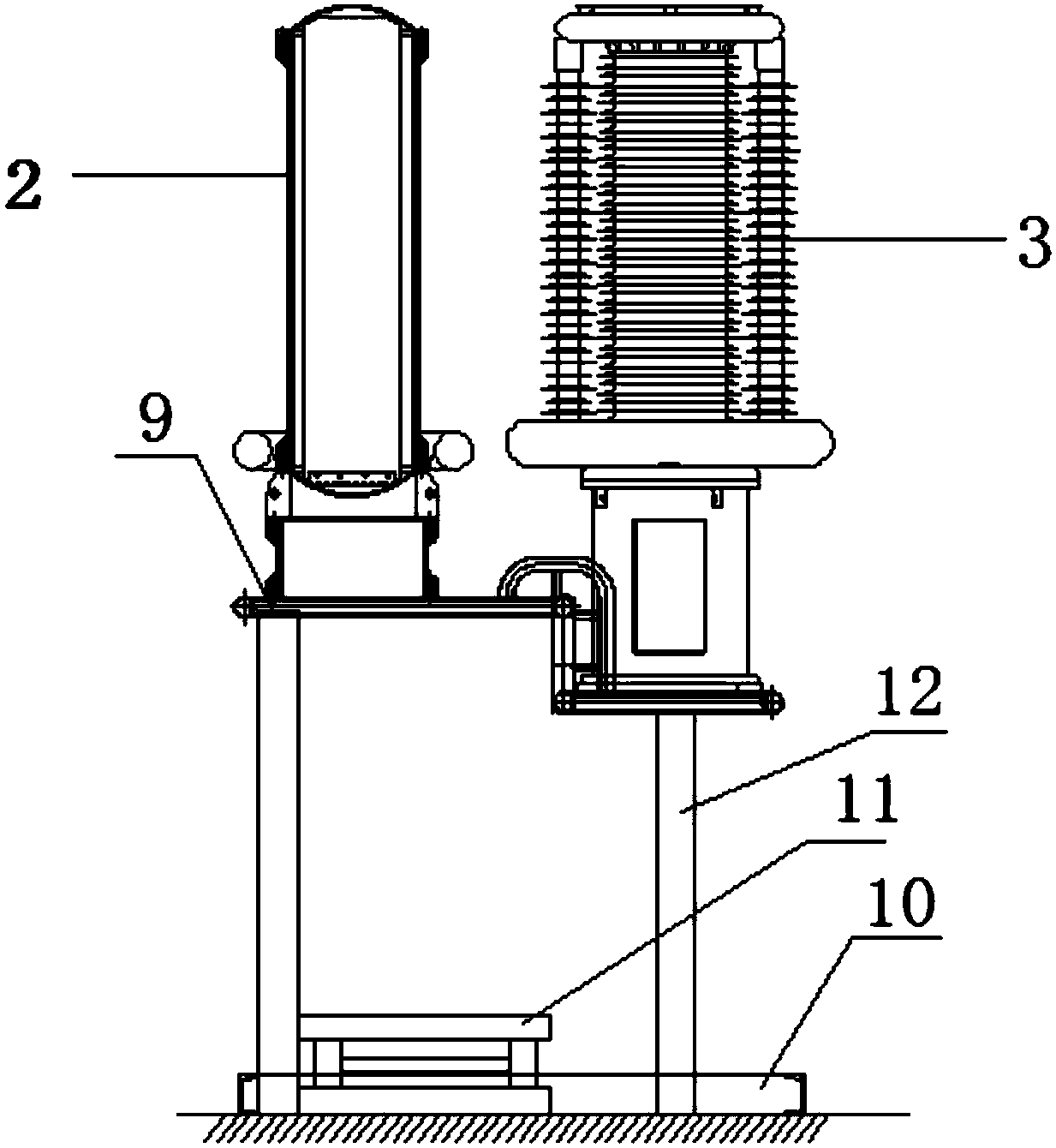 An anti-jamming 1000kv UHV voltage transformer vehicle-mounted calibration platform and its calibration method