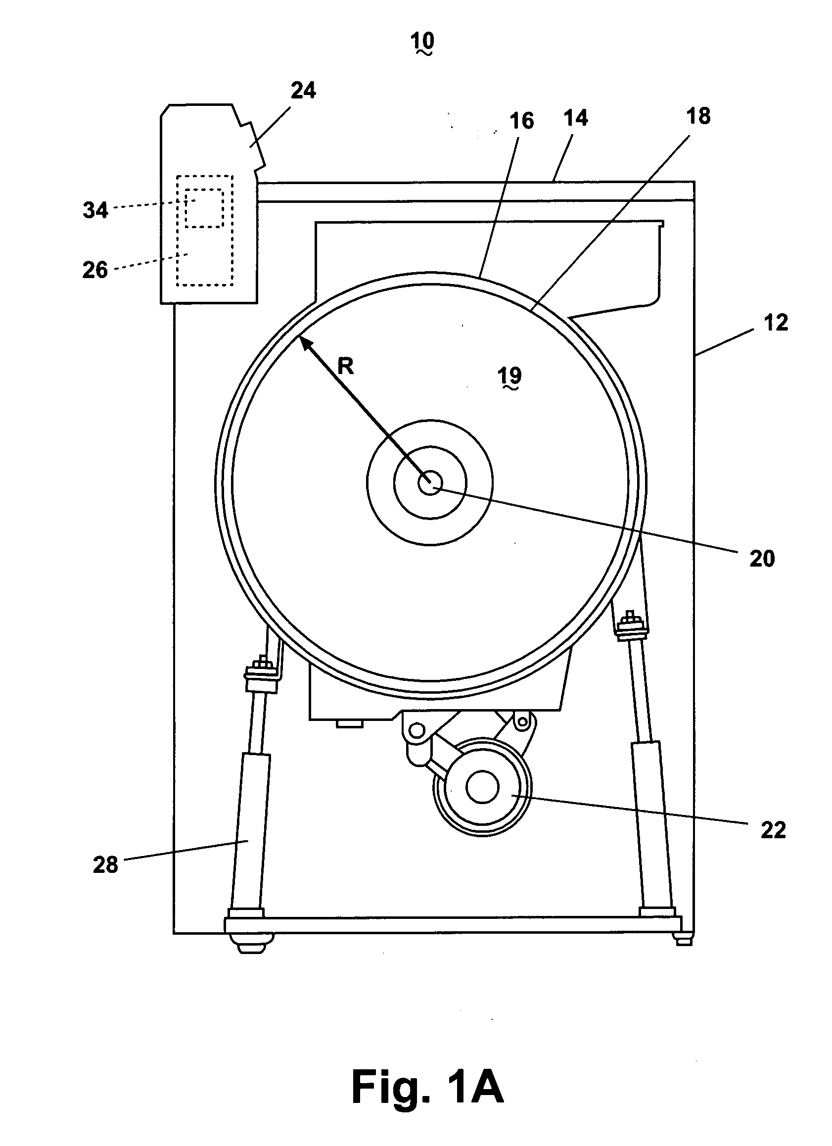 Method for controlling a spin cycle in a washing machine
