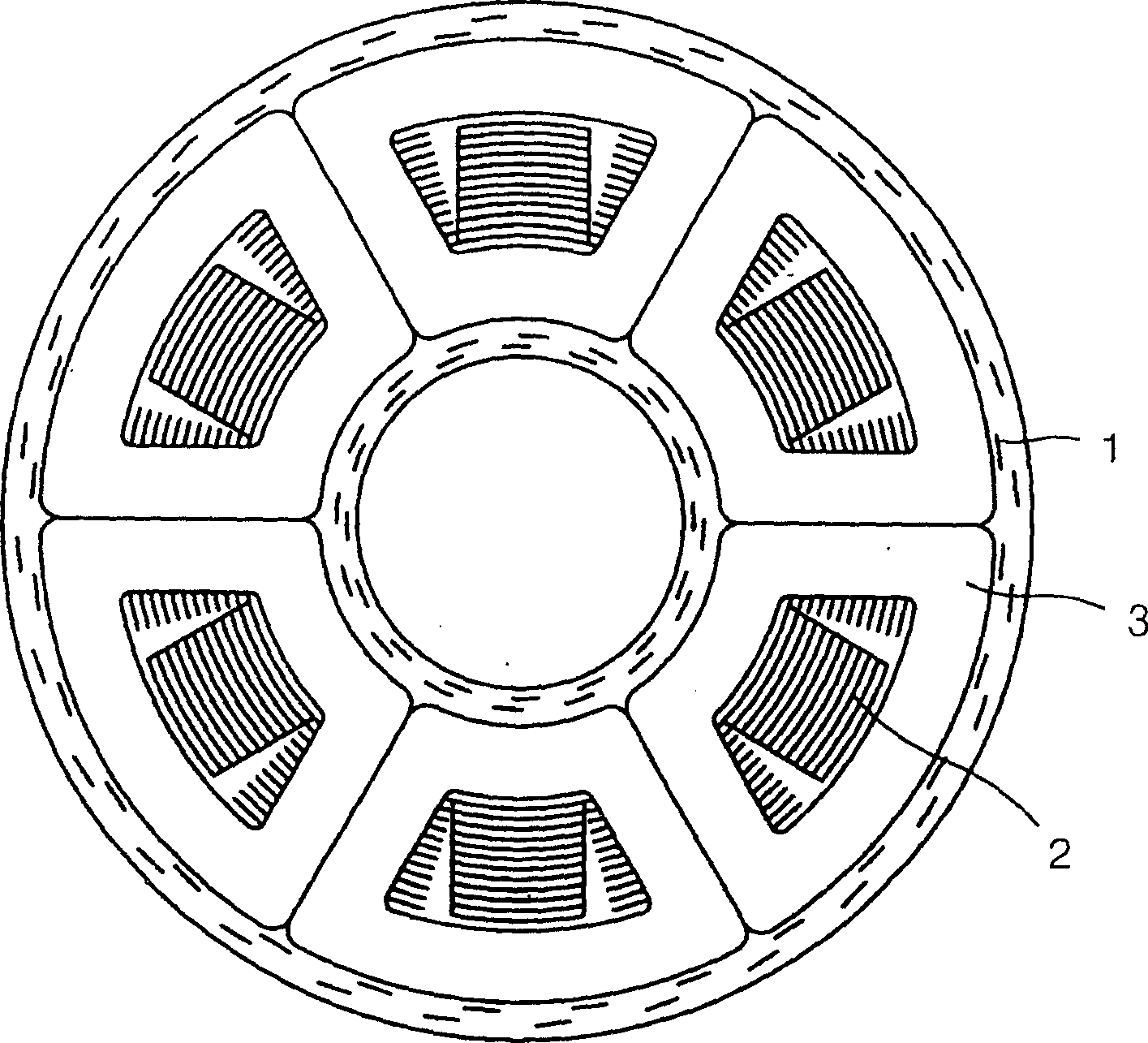 Disk type motor