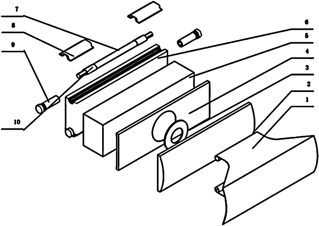 A device for bundling fuel cell stacks for vehicles