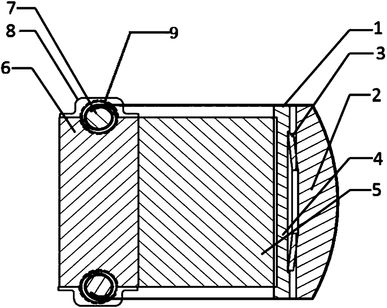 A device for bundling fuel cell stacks for vehicles