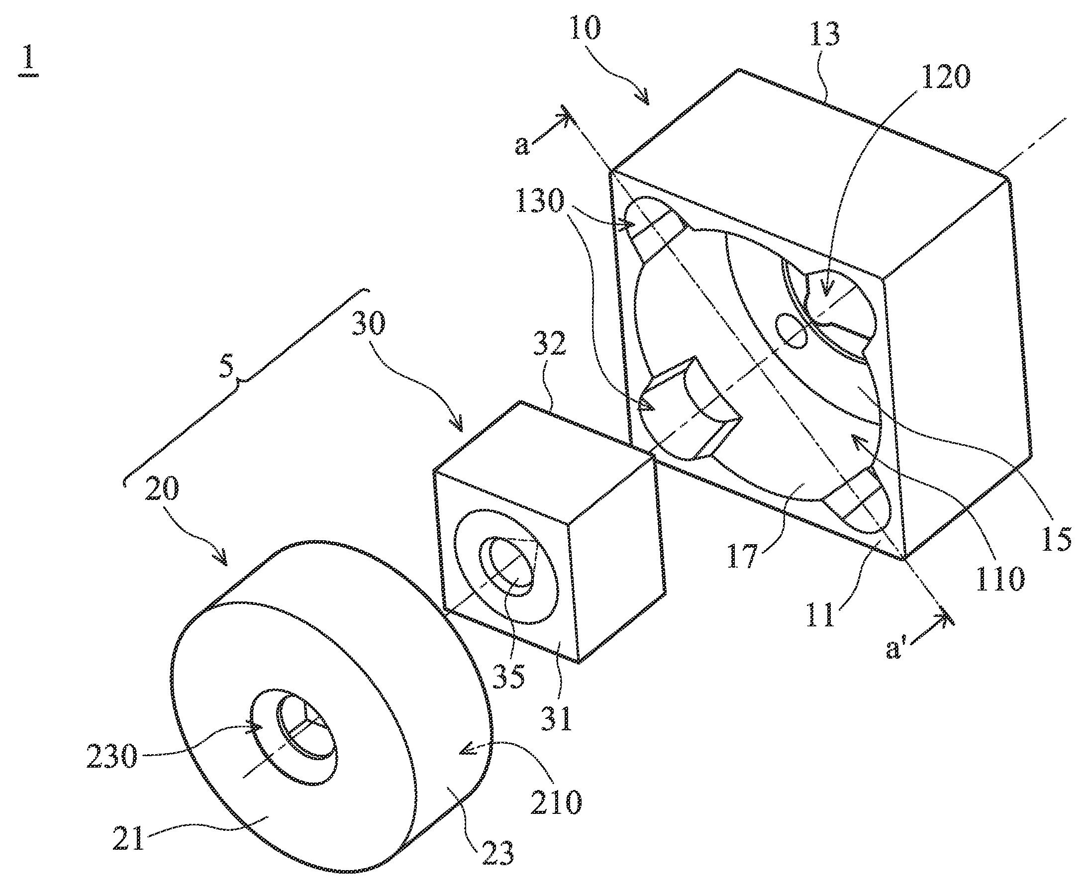 Lens assembly and method for assembling the same