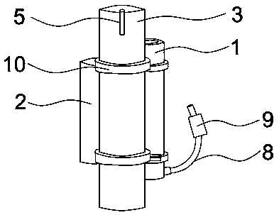 A single-person adjustable vertical water harvesting method