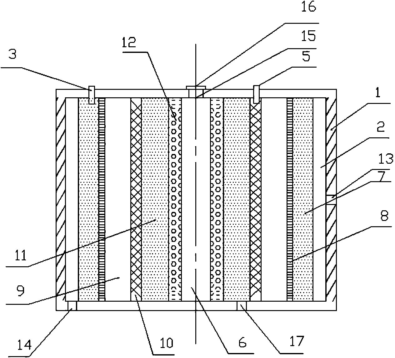Direct methanol fuel cell with alloy-TiO2 nanotube/Ti anode and preparation method thereof