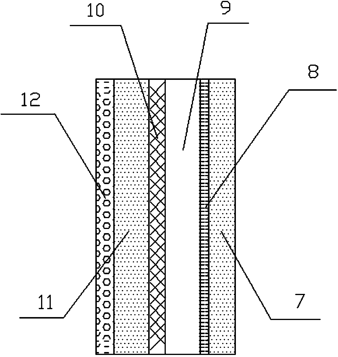 Direct methanol fuel cell with alloy-TiO2 nanotube/Ti anode and preparation method thereof