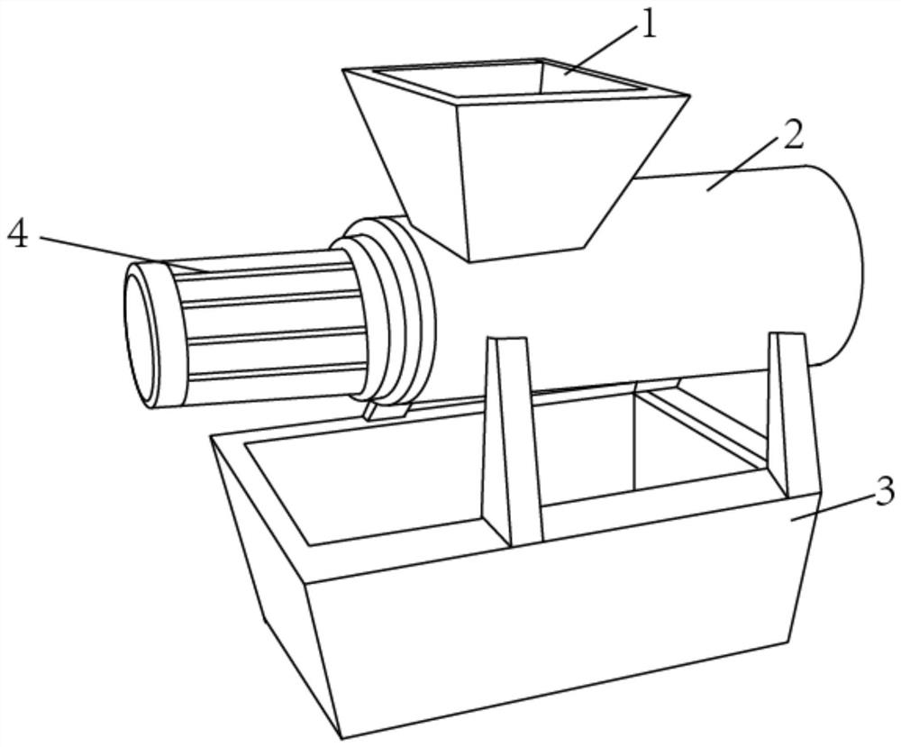 Sewage treatment dehydrator