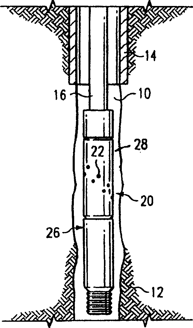 Device and method for acid exciting of underwell structure layer