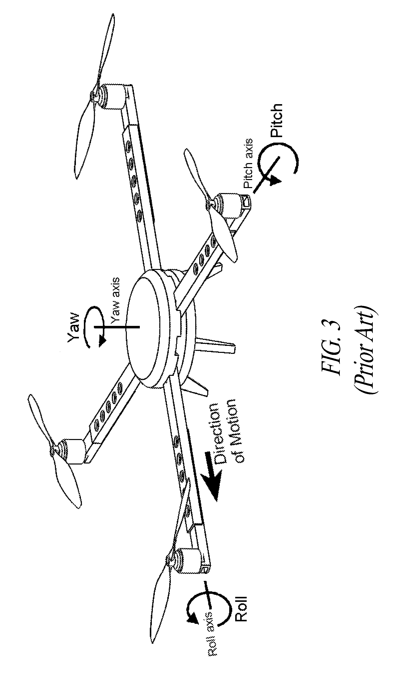 Multicopters with variable flight characteristics