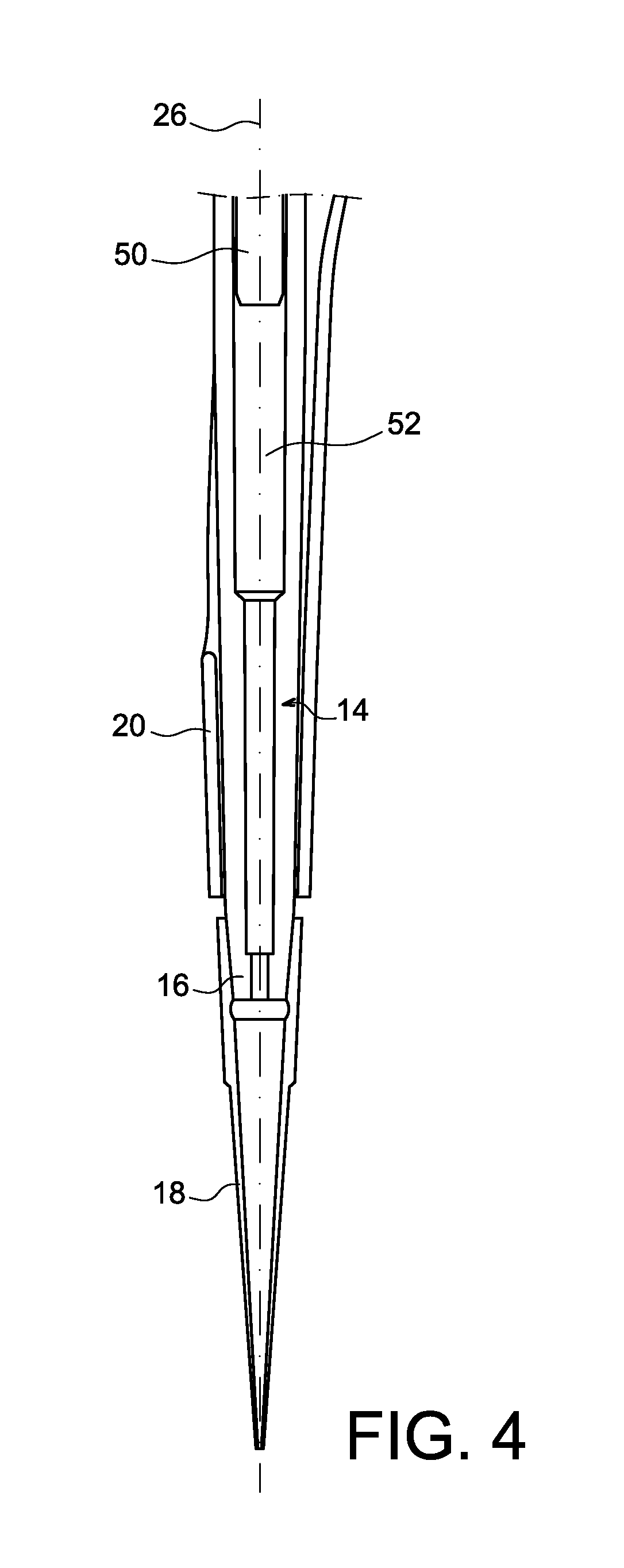 Sampling pipette which detects the passage of the piston through a predetermined position