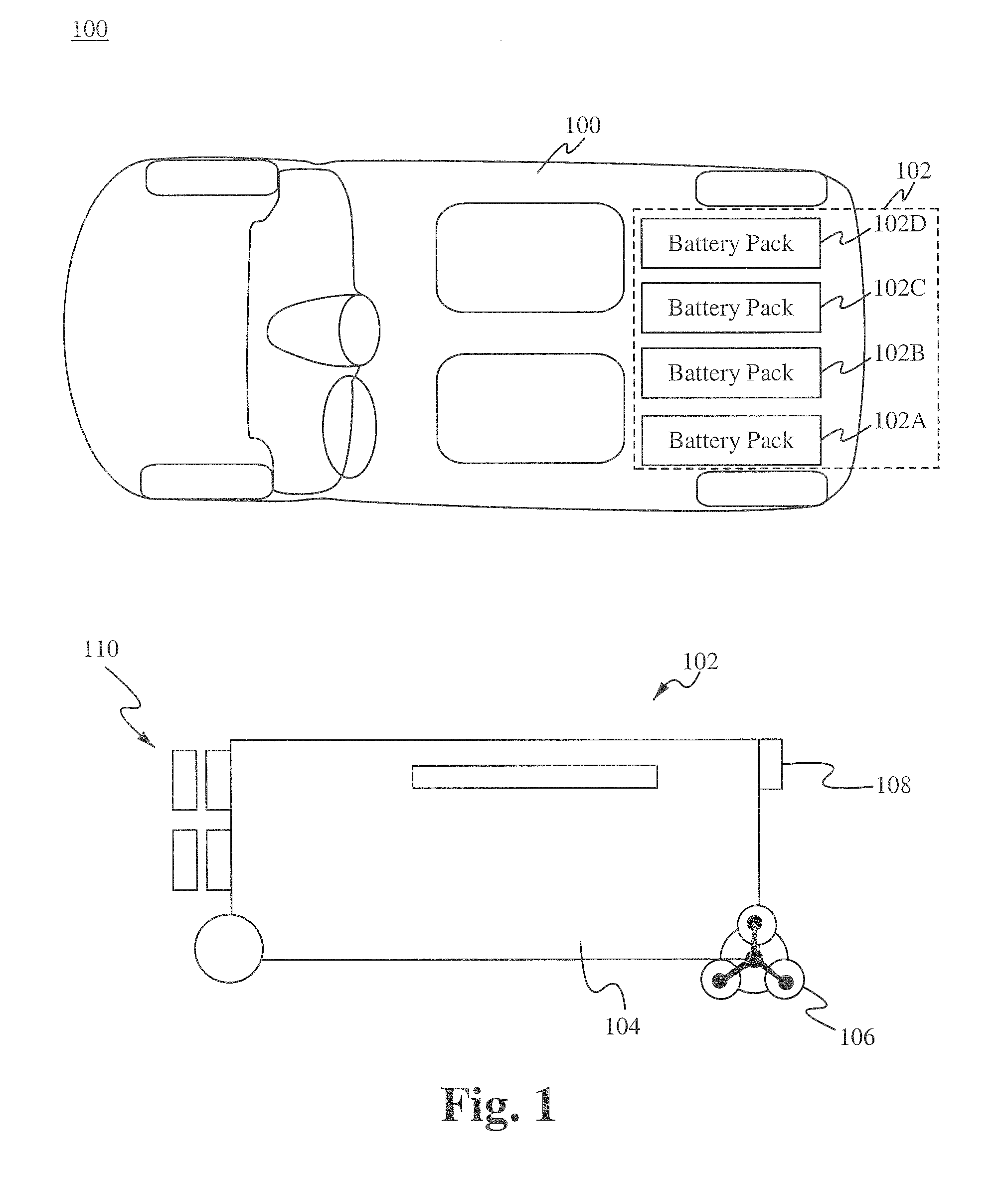 Battery packs, systems, and methods