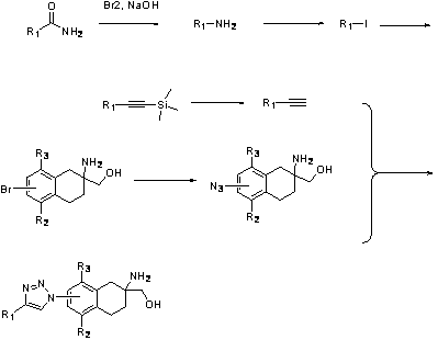 Heterocyclic group contained amino-methanol derivative, its salt, its synthetic method and its use