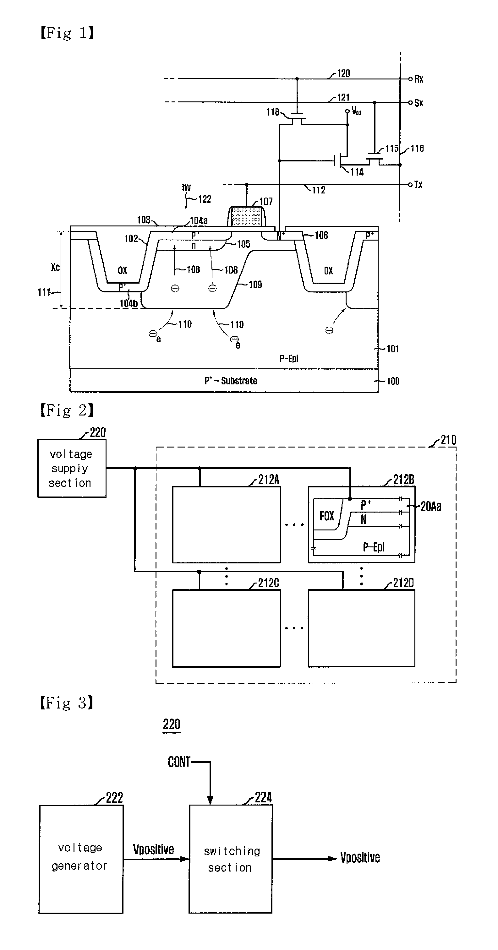 Pixel of image sensor having electrically controllable pinning layer